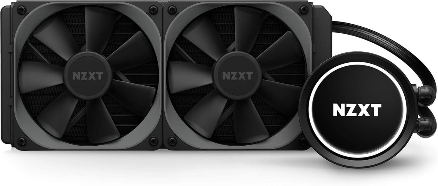 Kraken X53 240Mm - RL - KRX53 - 01 - AIO RGB CPU Liquid Cooler - Rotating Infinity Mirror Design - Improved Pump - Powered by CAM V4 - RGB Connector - Aer P 120Mm Radiator Fans (2 Included), Black, X Gen 3 - Byte & Bolt042ea5a5 - 57fd - 4a5f - 8ae0 - 2ed39b5ea930726084391796Kraken X53 240Mm - RL - KRX53 - 01 - AIO RGB CPU Liquid Cooler - Rotating Infinity Mirror Design - Improved Pump - Powered by CAM V4 - RGB Connector - Aer P 120Mm Radiator Fans (2 Included), Black, X Gen 3