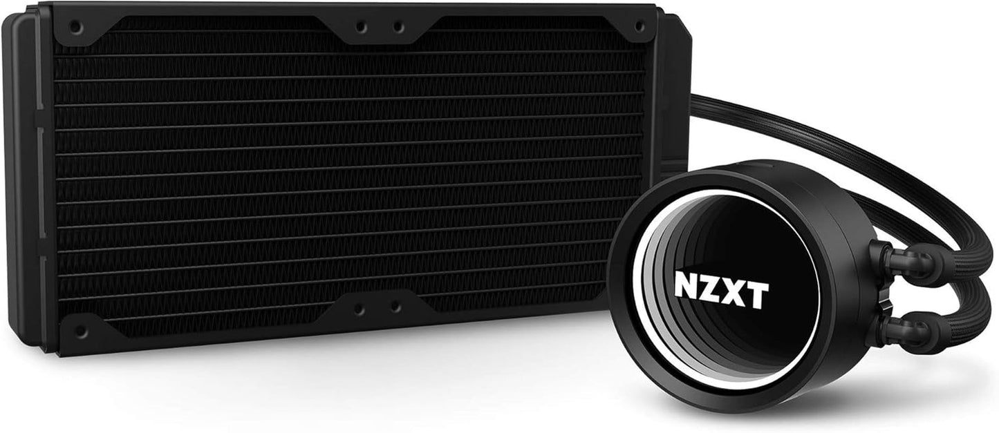 Kraken X53 240Mm - RL - KRX53 - 01 - AIO RGB CPU Liquid Cooler - Rotating Infinity Mirror Design - Improved Pump - Powered by CAM V4 - RGB Connector - Aer P 120Mm Radiator Fans (2 Included), Black, X Gen 3 - Byte & Bolt042ea5a5 - 57fd - 4a5f - 8ae0 - 2ed39b5ea930726084391796Kraken X53 240Mm - RL - KRX53 - 01 - AIO RGB CPU Liquid Cooler - Rotating Infinity Mirror Design - Improved Pump - Powered by CAM V4 - RGB Connector - Aer P 120Mm Radiator Fans (2 Included), Black, X Gen 3