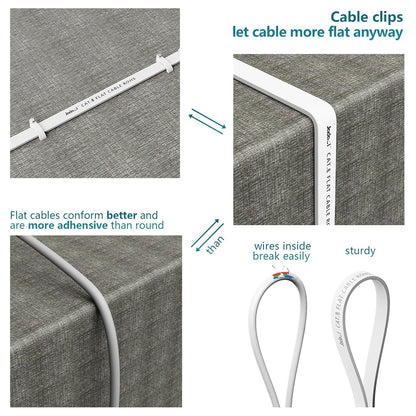 Cat8 Ethernet Cable, Outdoor&Indoor, 25 FT Heavy Duty High Speed Cat 8 LAN Network Cable, 40Gbps 2000Mhz RJ45 Flat Internet Computer Patch Cord, Weatherproof S/FTP UV Resistant for Router/Modem/Gaming - Byte & Bolt9476fc6f - 4ea6 - 47b5 - b71e - 811f6d305fd8313055637658White25FtCat8 Ethernet Cable, Outdoor&Indoor, 25 FT Heavy Duty High Speed Cat 8 LAN Network Cable, 40Gbps 2000Mhz RJ45 Flat Internet Computer Patch Cord, Weatherproof S/FTP UV Resistant for Router/Modem/Gaming