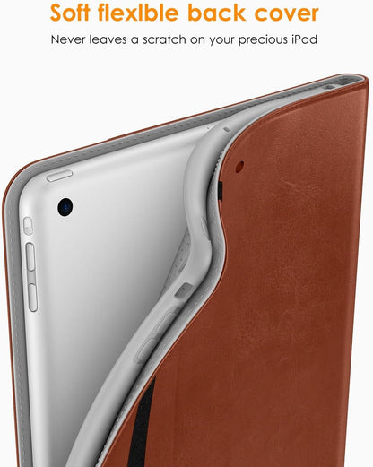 for Ipad Mini 1 2 3 Case, Premium Leather Folio Stand Cover Case with Multi - Angle Viewing and Auto Wake - Sleep Function, Front Pocket for Ipad Mini 1/Mini 2/Mini 3 - Brown - Byte & Bolt7a2976ca - 83a9 - 4e02 - ab94 - d8ad90d7819d313110116159Brownfor Ipad Mini 1 2 3 Case, Premium Leather Folio Stand Cover Case with Multi - Angle Viewing and Auto Wake - Sleep Function, Front Pocket for Ipad Mini 1/Mini 2/Mini 3 - Brown